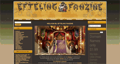 Desktop Screenshot of eftelingfanzine.com